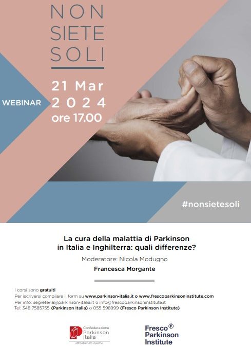 La cura della malattia di Parkinson in Italia e Inghilterra: quali differenze?
